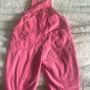 Carhartt Bright Pink Kids Overalls